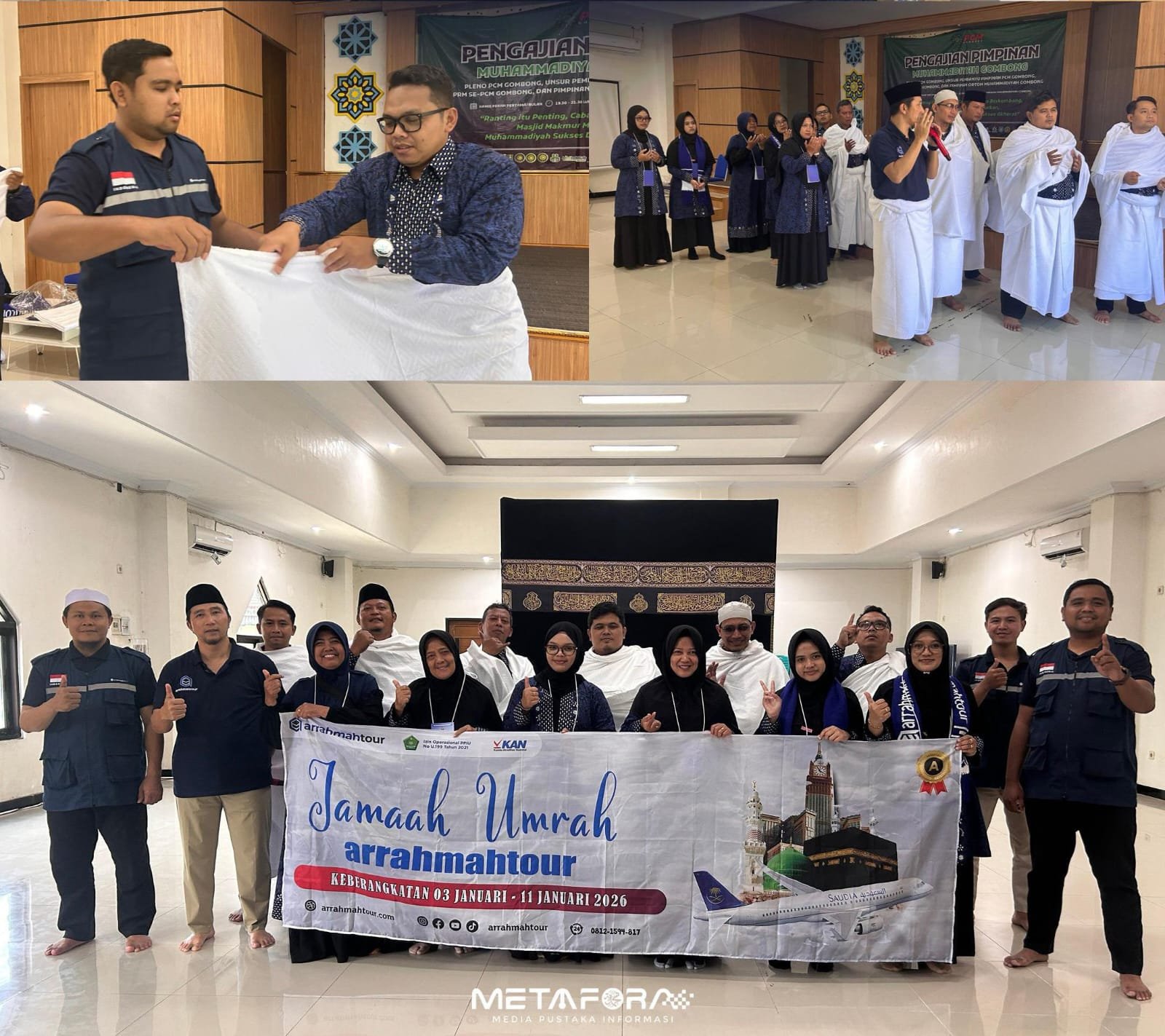 Kepercayaan Jamaah Terus Meningkat, Arrahmah Tour Kebumen Berangkatkan Tiga Kloter Umroh di Januari 2026