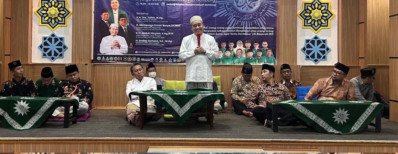 PCM Gombong Gelar Pengajian dan Buka Puasa Bersama, Hadirkan Ketua PWM Jawa Tengah