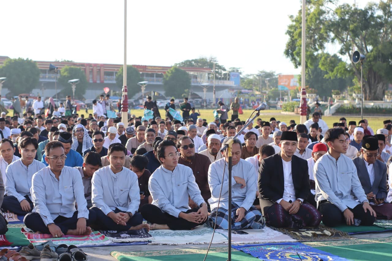Sholat Idul Fitri di Kebumen Berlangsung Khidmat, Diwarnai Perbedaan Penetapan Hari Raya