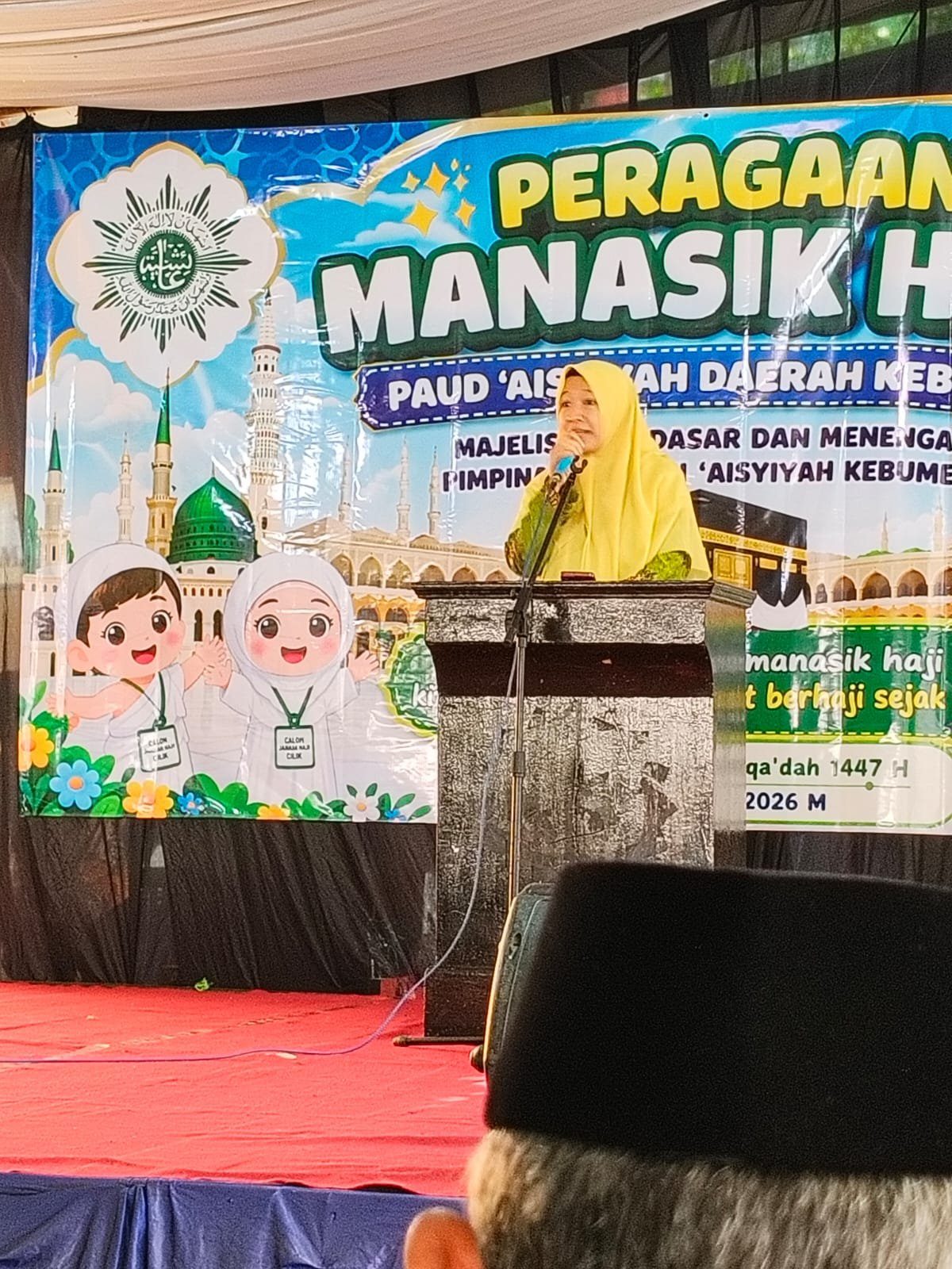 Peragaan Manasik Haji TK Aisyiyah Wilayah Tengah Kebumen Berlangsung Khidmat