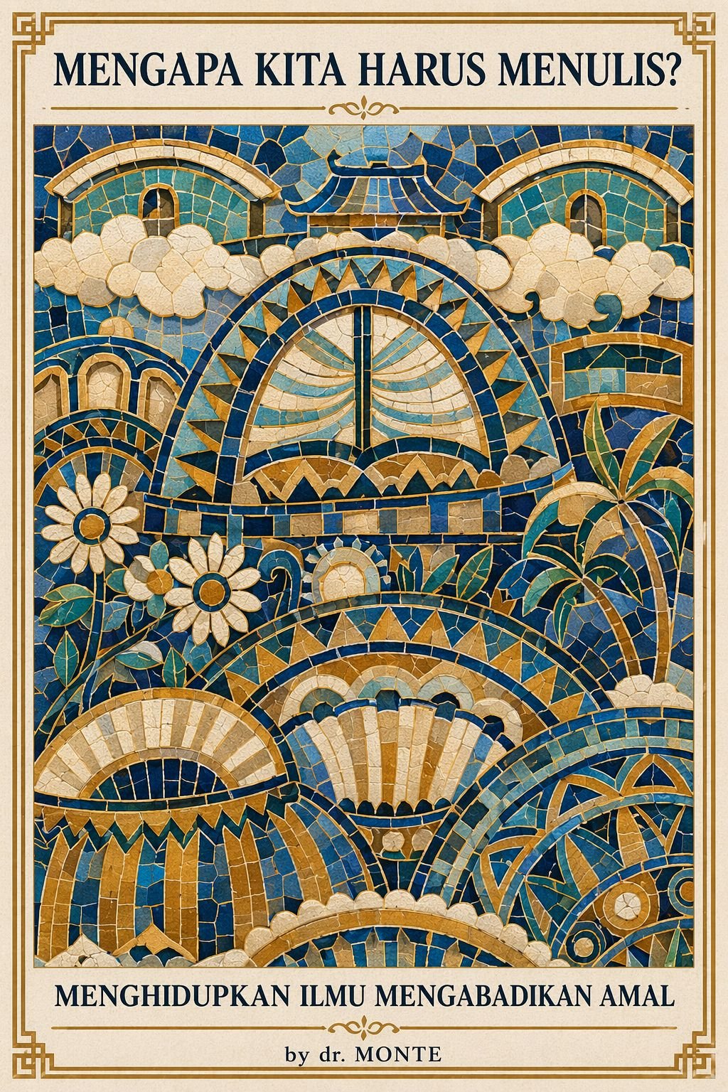 MENGAPA KITA HARUS MENULIS?  MENGHIDUPKAN ILMU, MENGABADIKAN AMAL